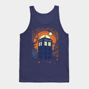 TARDIS -  Time And Relative Dimension In Space Tank Top